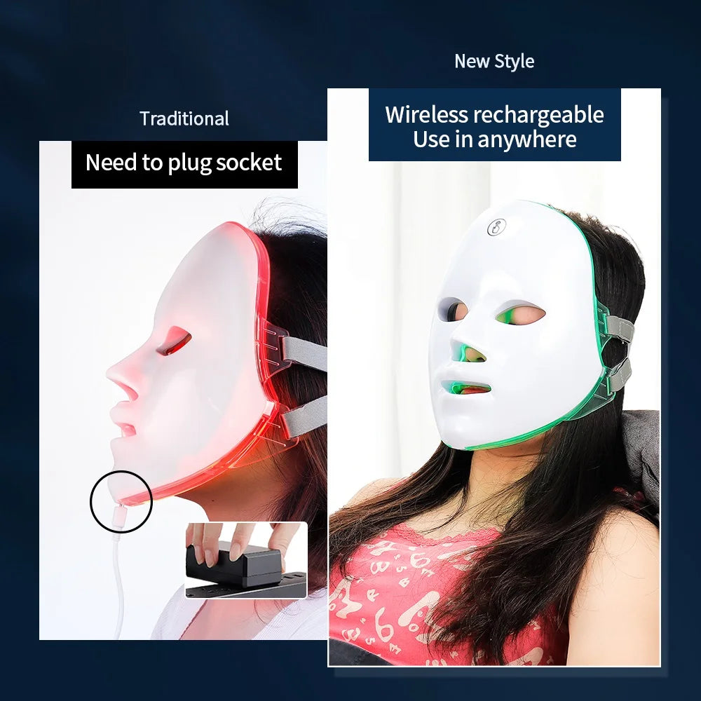 Wireless LED Light Therapy Mask