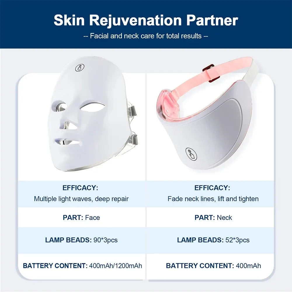 Wireless LED Light Therapy Mask