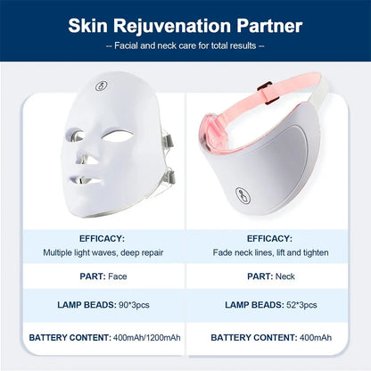 Wireless LED Light Therapy Mask