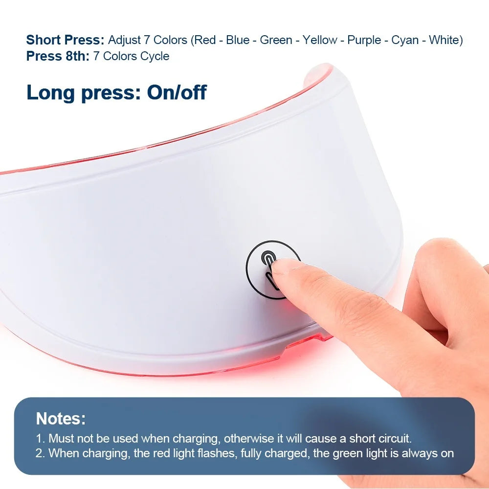 Wireless LED Light Therapy Mask