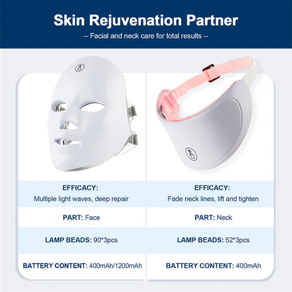 Wireless LED Light Therapy Mask